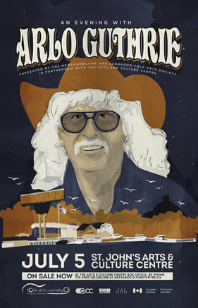 Arlo Guthrie at the Arts Center